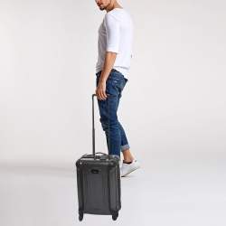 Tumi Grey Polycarbonate Vapor Carry On Luggage 50