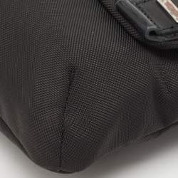 Tumi Black Nylon and Leather Alpha Bravo Beale Messenger Bag