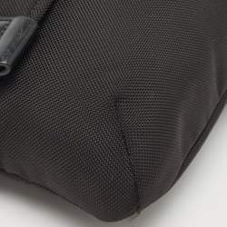 Pre Owned Tumi Black Nylon and Leather Alpha Bravo Beale Messenger Bag