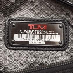 Pre Owned Tumi Black Nylon and Leather Alpha Bravo Beale Messenger Bag