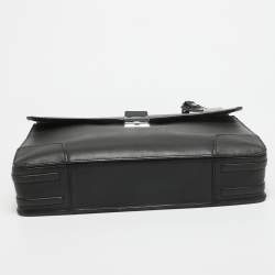 Pre Owned TUMI Black Leather Astor Dorilton Briefcase