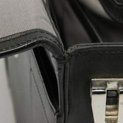 Pre Owned TUMI Black Leather Astor Dorilton Briefcase