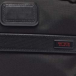 Pre Owned TUMI Black Nylon Alpha 2 Split Travel Kit Pouch