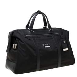 Pre Owned TUMI Black Nylon and Leather Anderson Duffle Bag