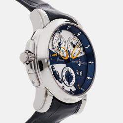 Ulysse Nardin Classico Sonata Cathedral Dual Time 42 mm Automatic Men's Wristwatch 42MM