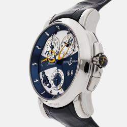 Ulysse Nardin Classico Sonata Cathedral Dual Time 42 mm Automatic Men's Wristwatch 42MM