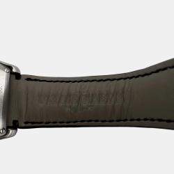 Pre Owned Ulysse Nardin Michelangelo Big Date 233-68 Automatic Black Dial Stainless Steel Men's Wristwatch 35 mm