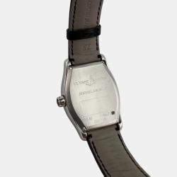 Pre Owned Ulysse Nardin Michelangelo Big Date 233-68 Automatic Black Dial Stainless Steel Men's Wristwatch 35 mm