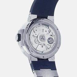 Pre Owned Ulysse Nardin Marine Tourbillon 1283-181/E3 Automatic Blue Dial Stainless Steel Men's Wristwatch 43 mm