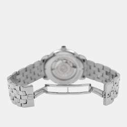 Pre Owned Ulysse Nardin Classic 8153-111 Automatic Blue Dial Stainless Steel Men's Wristwatch 40mm