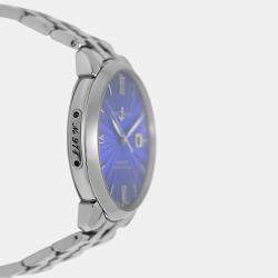 Pre Owned Ulysse Nardin Classic 8153-111 Automatic Blue Dial Stainless Steel Men's Wristwatch 40mm