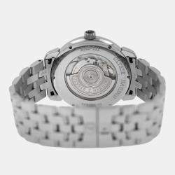 Pre Owned Ulysse Nardin Classic 8153-111 Automatic Blue Dial Stainless Steel Men's Wristwatch 40mm