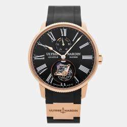 Pre Owned Pre-Owned Ulysse Nardin Marine Torpilleur Tourbillon Diver 1282-310LE-2AE-175/1A