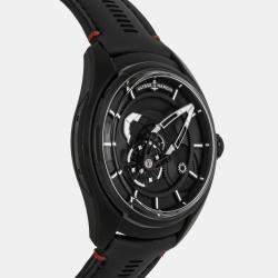 Pre Owned ساعة يد رجالية أوليس ناردين أوتوماتيك فريك X 2303-270/أسود 43 مليمتر مستعملة