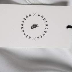 Nike X Undercover White Synthetic Logo Printed Hoodie M