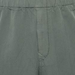 Undercover Green Herringbone Drawstring Trousers L