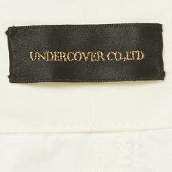 Pre Owned Undercover White Cotton Cargo Pants L