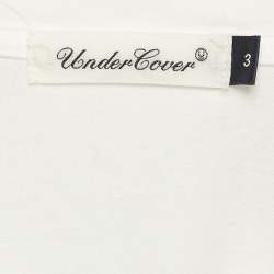 مملوكة مسبقًا تي شيرت أندركوفر قطن طباعة جرافيك أبيض متوسط