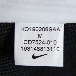 Nike X Undercover Black Synthetic Logo Printed Hoodie M