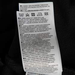 Nike X Undercover Black Synthetic Logo Printed Hoodie M