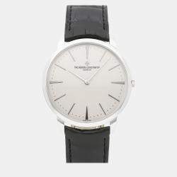 Vacheron Constantin Silver Platinum Patrimony 81180/000P-9332 Manual Winding Men's Wristwatch 40 mm