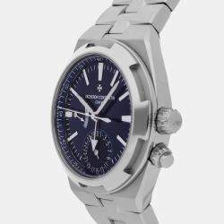 Vacheron Constantin Blue Stainless Steel Overseas 7900V/110A-B334 Automatic Men's Wristwatch 41 mm