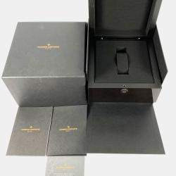 Vacheron Constantin Black Stainless Steel Overseas 4500V/110A-B483 Automatic Men's Wristwatch 41 mm