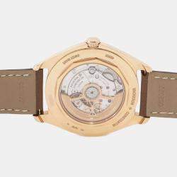 Vacheron Constantin Brown Rose gold Fiftysix 4600E/000R-B576 Automatic Men's Wristwatch 40mm