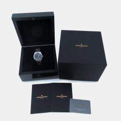 Vacheron Constantin Blue Stainless Steel Fifty Six Automatic Men's Wristwatch 40 mm