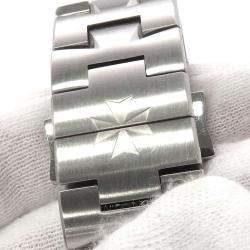 Vacheron Constantin Silver Stainless Steel Overseas 47450/B01A-9226 Automatic Men's Wristwatch 42 mm