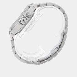 Vacheron Constantin Silver Stainless Steel Overseas 47450/B01A-9226 Automatic Men's Wristwatch 42 mm