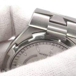 Vacheron Constantin Silver Stainless Steel Overseas 47450/B01A-9226 Automatic Men's Wristwatch 42 mm