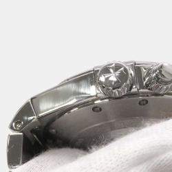 Vacheron Constantin Silver Stainless Steel Overseas 47450/B01A-9226 Automatic Men's Wristwatch 42 mm