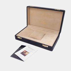 Pre Owned Vacheron Constantin Patrimony 47100/236J-3 Manual Winding Skeleton 18K Yellow Gold Men’s Wristwatch 38 mm