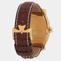 Pre Owned Vacheron Constantin Royal Eagle 42008/000J-9061 Automatic Silver 18k Yellow Gold Men's Wristwatch 35.5 mm