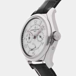 Pre Owned Pre-Owned Vacheron Constantin Fiftysix Day-Date 4400E/000A-B437 Grey Automatic Stainless Steel Men's Wristwatch 40 mm