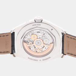 Pre Owned Pre-Owned Vacheron Constantin Fiftysix Day-Date 4400E/000A-B437 Grey Automatic Stainless Steel Men's Wristwatch 40 mm