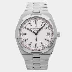 Pre Owned Pre-Owned Vacheron Constantin Overseas 4500V/110A-B126  Silver Automatic Stainless Steel Men's Wristwatch 41 mm