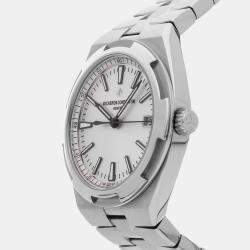 Pre Owned Pre-Owned Vacheron Constantin Overseas 4500V/110A-B126  Silver Automatic Stainless Steel Men's Wristwatch 41 mm