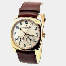 Pre Owned Vacheron Constantin 260th Anniversary 7810S-000R-B141 Automatic Champagne Dial 18K Rose Gold Men's Wristwatch 40 mm