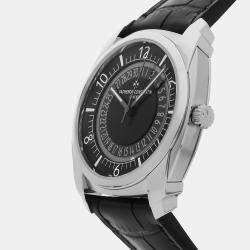 مملوكة مسبقًا Vacheron Constantin Quai de l'Ile 4500S/000A-B196 Automatic Black Dial Stainless Steel Wristwatch 41mm