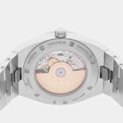 مملوكة مسبقًا ساعة يد رجالية فاشرون كونستانتين أوفرسيز طور القمر تاريخ مرجعي 4000V/210A-B911 تلقائية 41 ملم مستعملة