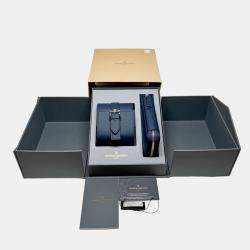 مملوكة مسبقًا ساعة يد رجالية فاشرون كونستانتين أوفرسيز طور القمر تاريخ مرجعي 4000V/210A-B911 تلقائية 41 ملم مستعملة