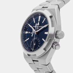 مملوكة مسبقًا ساعة يد رجالية فاشرون كونستانتين أوفرسيز توقيت مزدوج 7900V/110A-B334 تلقائية 41 ملم مستعملة