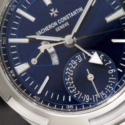 مملوكة مسبقًا ساعة يد رجالية فاشرون كونستانتين أوفرسيز توقيت مزدوج 7900V/110A-B334 تلقائية 41 ملم مستعملة