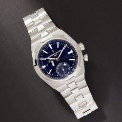 مملوكة مسبقًا ساعة يد رجالية فاشرون كونستانتين أوفرسيز توقيت مزدوج 7900V/110A-B334 تلقائية 41 ملم مستعملة