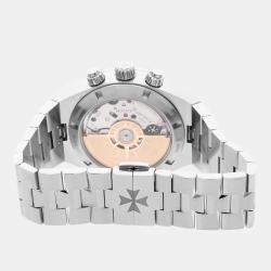 Pre Owned Pre-Owned Vacheron Constantin Overseas Chronograph 5500V/110A-B686 Silver Automatic Stainless Steel Men's Wristwatch 42 MM