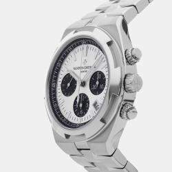 Pre Owned Pre-Owned Vacheron Constantin Overseas Chronograph 5500V/110A-B686 Silver Automatic Stainless Steel Men's Wristwatch 42 MM