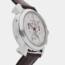 Pre Owned ساعة فاشرون كونستانتين مالتي جداول زمنية دائمة كرونوغراف 47112/000P-8915 مستعملة