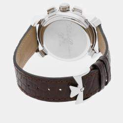 Pre Owned ساعة فاشرون كونستانتين مالتي جداول زمنية دائمة كرونوغراف 47112/000P-8915 مستعملة